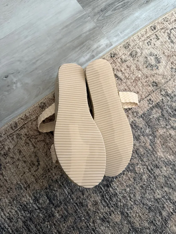 Platform wedges Tan Size 8.5 - Image 6
