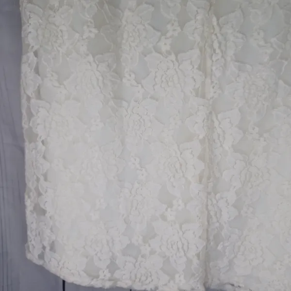 Umgee Bohemian Chic V-Neck Cottagecore Lace Mini Dress in Cream NWT - Image 13