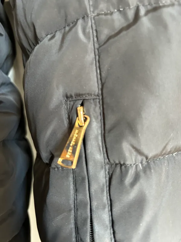 Michael Kors Black Pillow Collar Puffer Jacket - Image 5