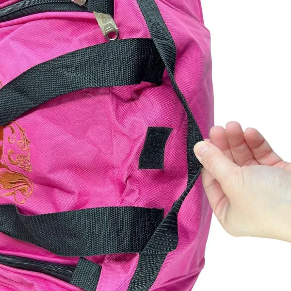 NWT Totes Isotoner Bright Pink Travel Carry On Duffle Bag Luggage - Image 11