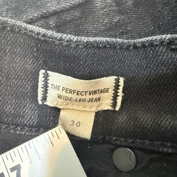 Madewell 30 the Perfect vintage wide leg stretch jean J1 3664 - Image 3