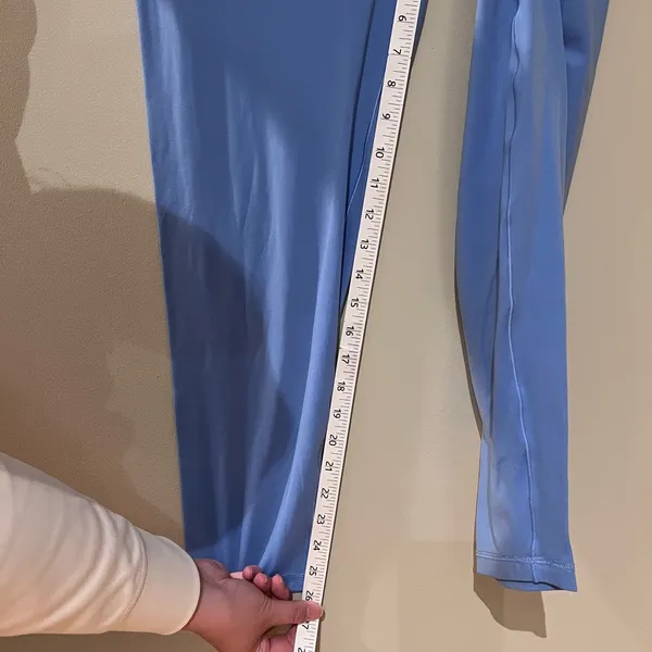 Aerie Offline High Waisted Blue Leggings Size XL - Image 8
