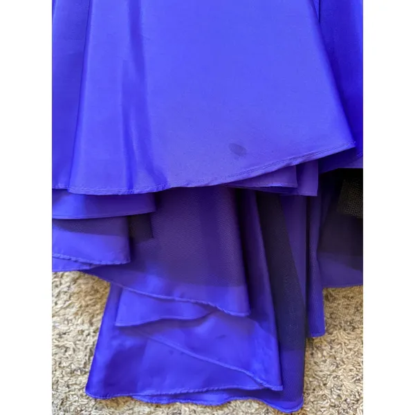 Vintage Dave & Johnny Joseph‎ Lara Purple Sequin Strapless Bow Prom Dress 5/6 - Image 12