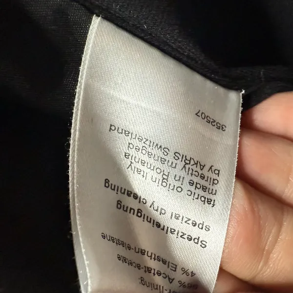 Akris Punto Wool Blazer Jacket 4 (Small) Single Button Slimming Saks Fifth Ave - Image 7
