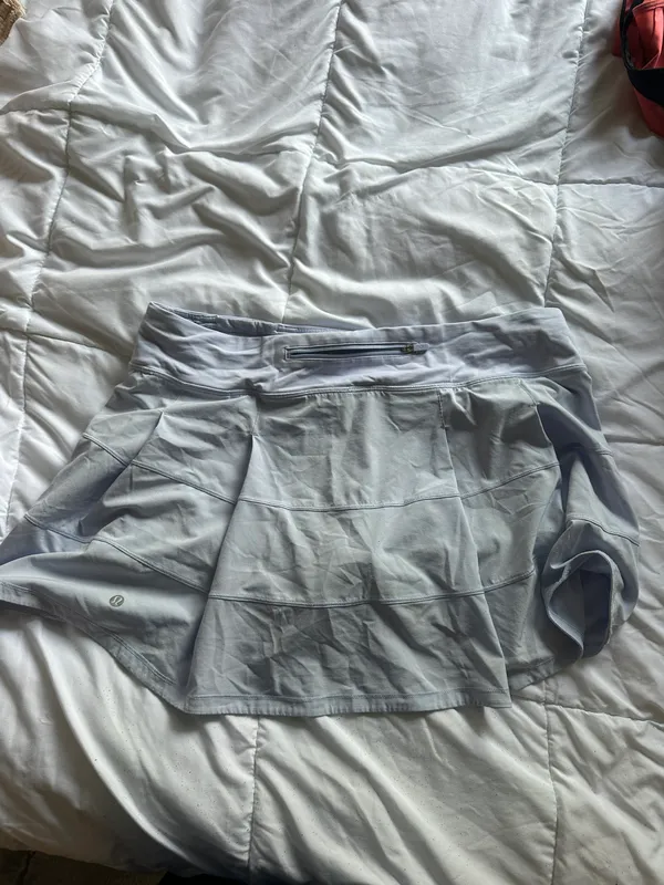 Lululemon Pace Rival Skirt Size 12 Light Blue - Image 2