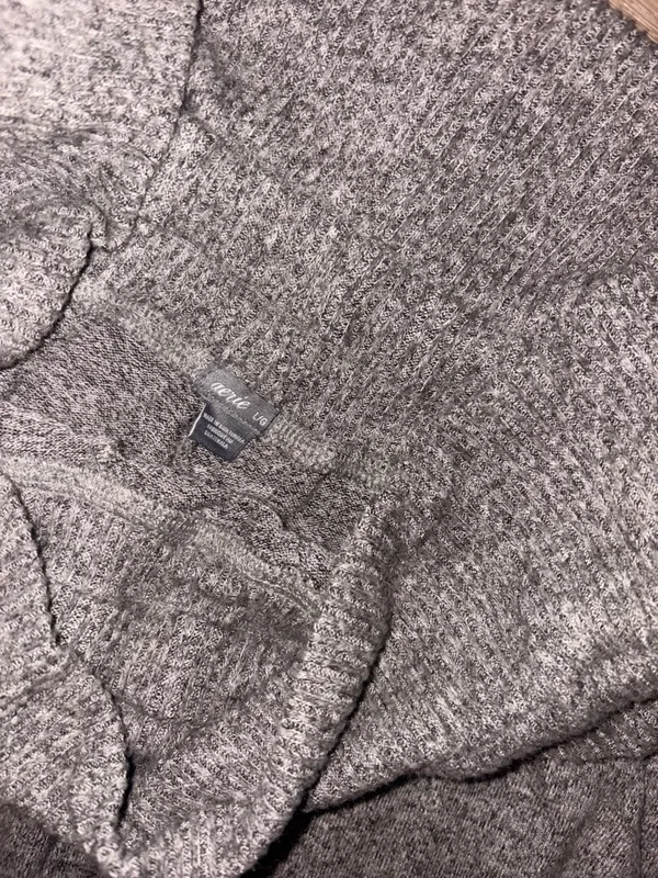 aerie Heathered Light Gray Lounge Joggers - Image 2