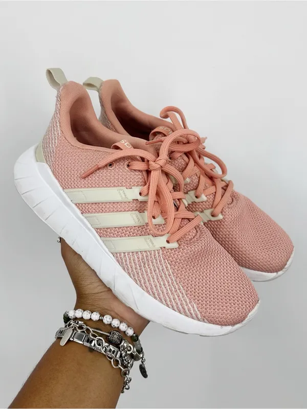Adidas Women's Questar Flow Peach Running Shoes Size 7.5 - Image 11