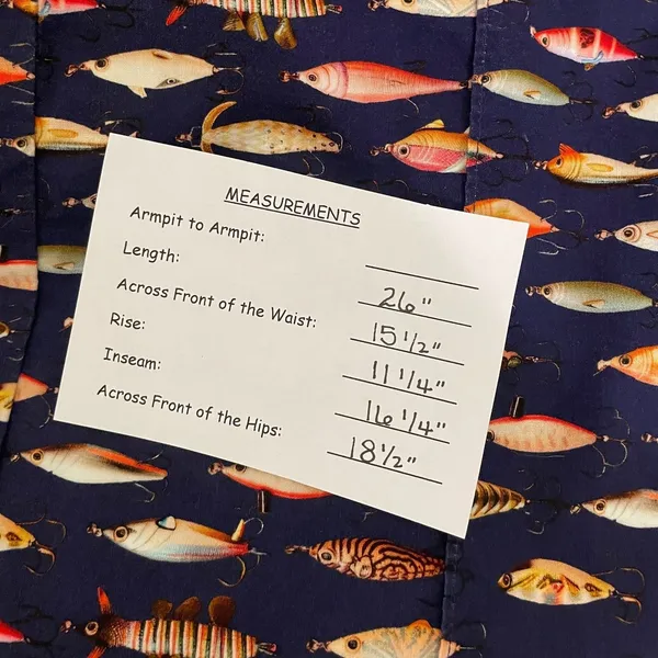 NWT!! Anthropologie MAEVE Fishing Lures Capri Pants Elastic Waist Cropped Medium - Image 15