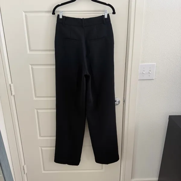 Aritzia Wilfred Black Straight leg Women's Pants - Image 7