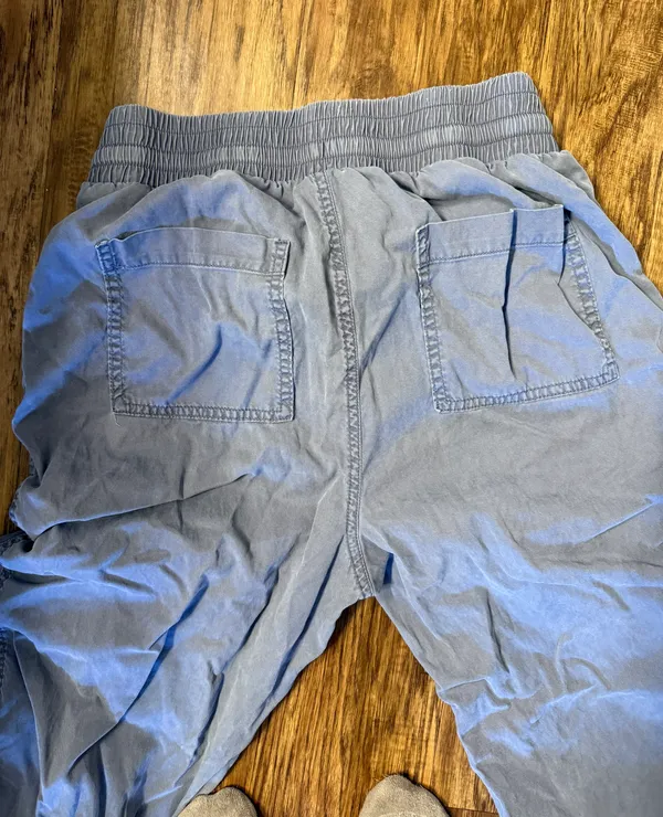Purple Casual Utility Pants Size M - Image 4