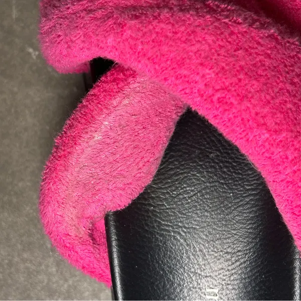 Anthropologie Maeve Terry Pink Criss Cross Slide Sandals Women’s Shoe Size 6 - Image 8