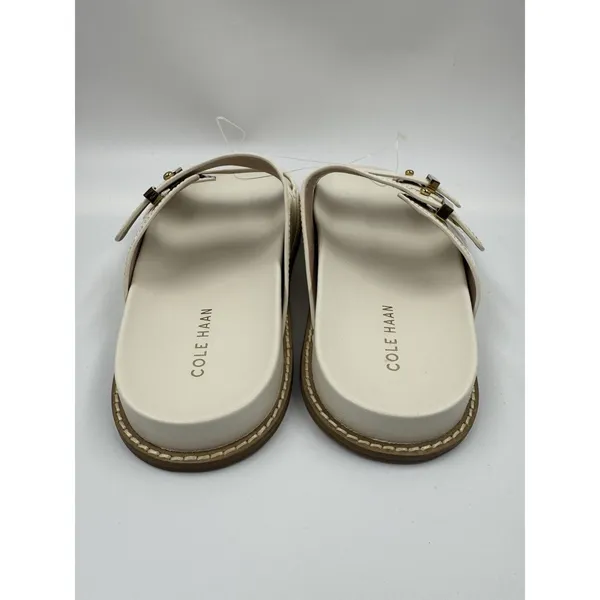 Cole Haan Women's Marisol Footbed Sandal Slides White Size 8 Med (W31883) New - Image 5