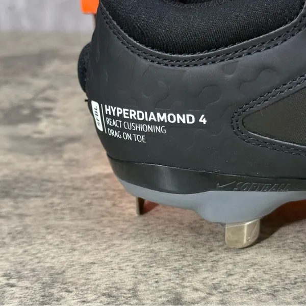 NEW Nike‎ Hyperdiamond Elite Softball Cleats Women 8 - Image 3