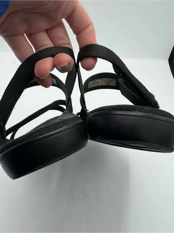 Merrell District 3 Strappy Sport Sandals Black Shoes Outdoor Women's Size 9 - Image 3