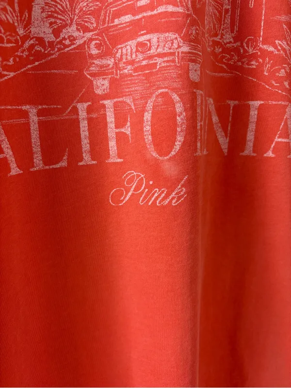 Palm Springs California Long-Sleeve Tee - Coral - PINK Victoria’s Secret - Image 5