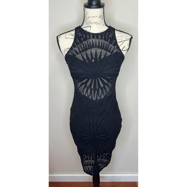 Mara Hoffman Swim Cover‎ Up Dress Black Sz Small - Image 2