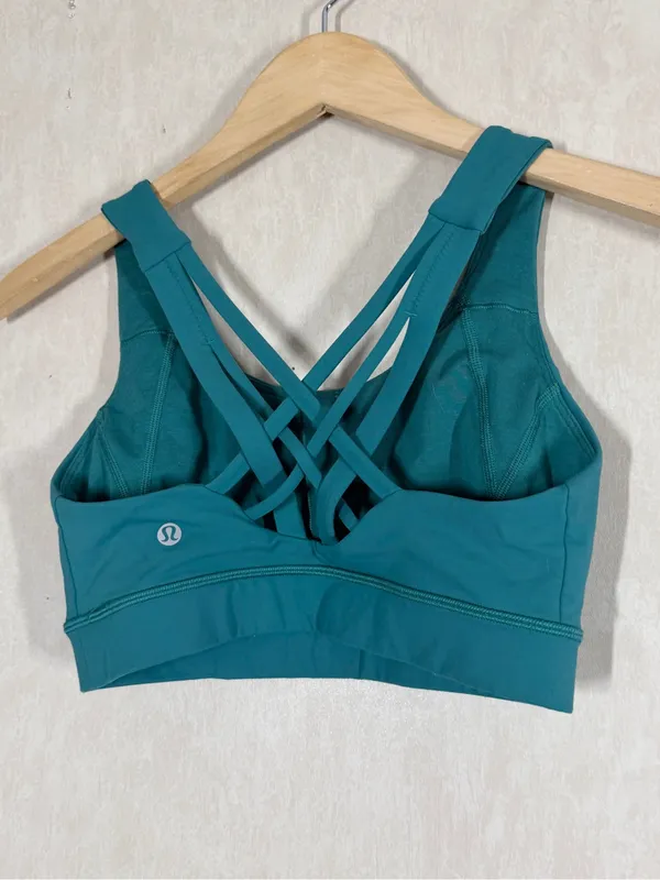 Lululemon Free To Be Elevated Bra Light Suppor DD/E Cup in Capture Blue 6 - Image 6