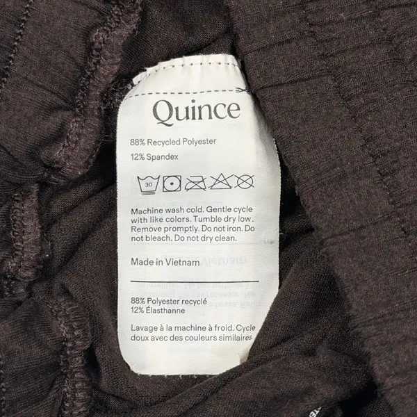 Quince Flowknit Mid-Rise Jogger Women’s Medium Heather Coffee Bean Brown - Image 6