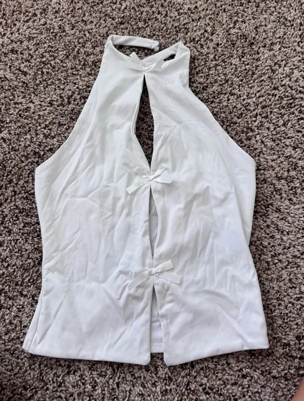 White Tank Top Size XS - Image 2