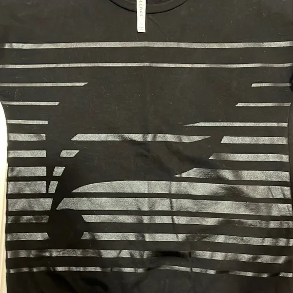 Fabletics black logo crewneck sweatshirt - Image 2