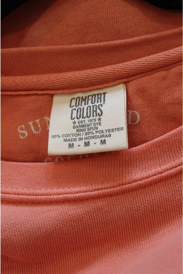 Sunkissed Coconut Comfort Colors Crewneck - Image 2