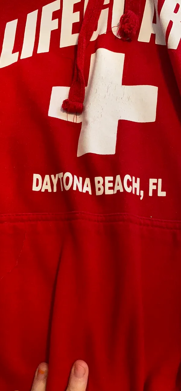Red Lifeguard Sweatshirt - Image 2