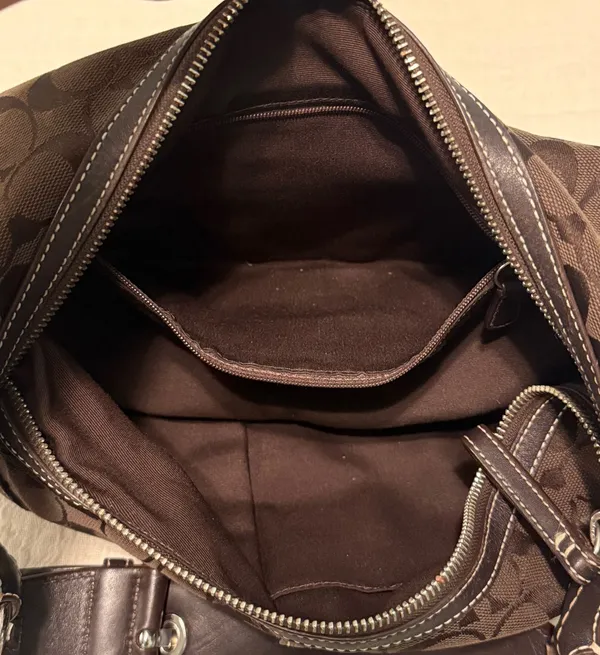Vintage Coach hobo shoulder bag - Image 5