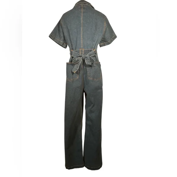 Velvet Heart‎ Blue Denim Jumpsuit - Image 2