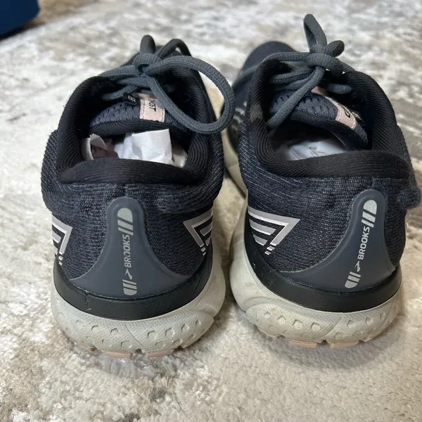 Brooks Women’s Ghost Running Shoes - Black & White - Image 4