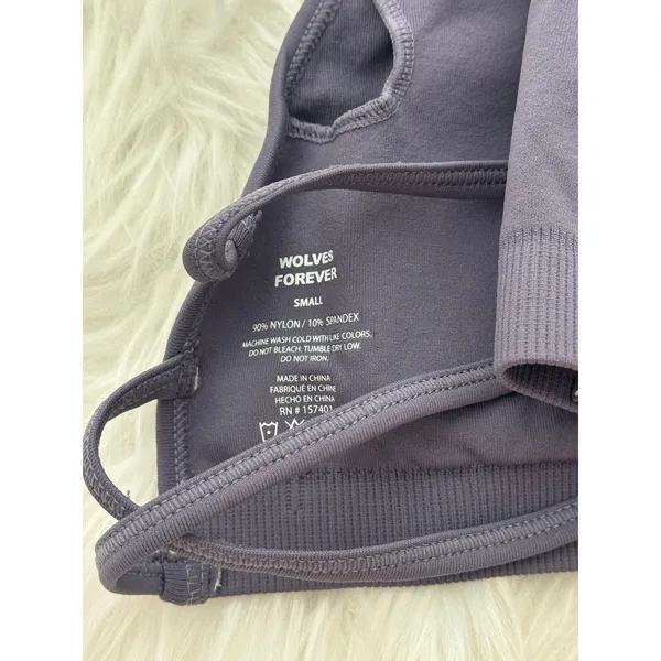 Darc Sport IYKYK Layla Soft Seamless Bra Iris Size Small - Image 6