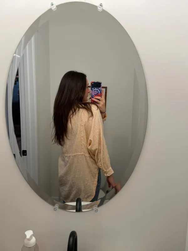 Linen Free People Button Up - Image 3