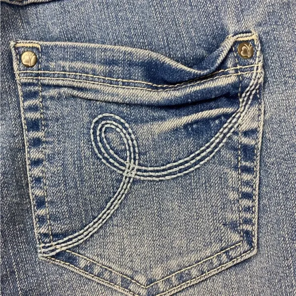 Fashion Bug Secret Slimmer Denim Crop Capri NWT Size 6 - Image 8