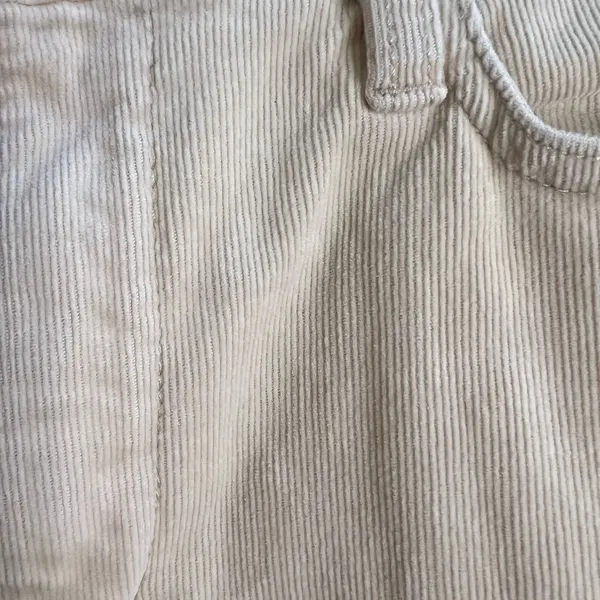 Mango Cream-Colored cropped flared Corduroy Jeans‎ - Image 7
