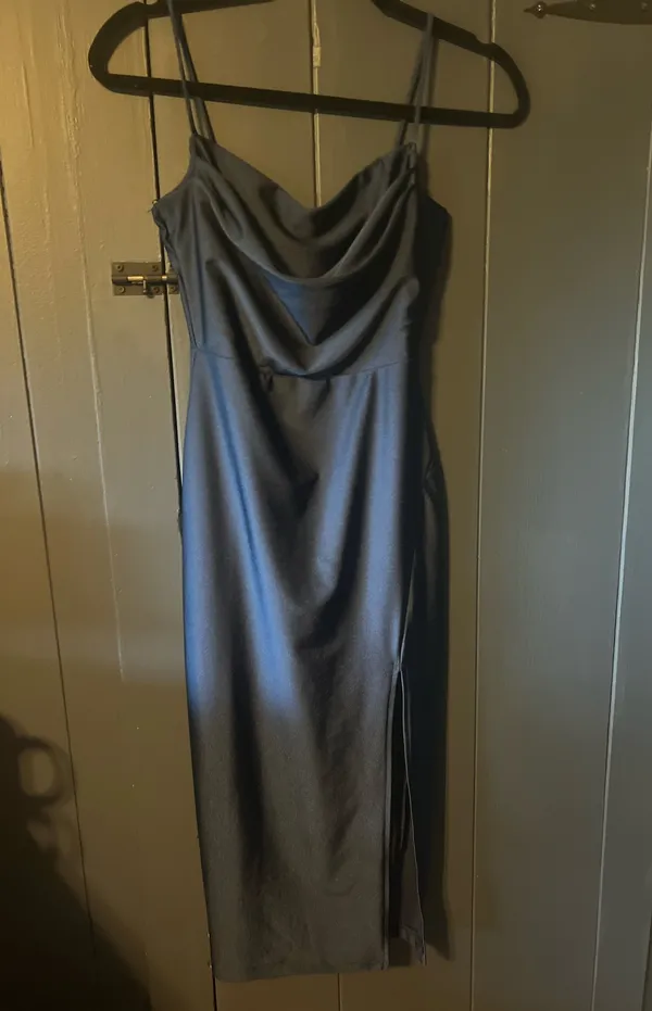 Windsor Sleek And Smooth High Slit Midi Dress - Image 4