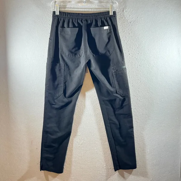 1110 | FIGS Technical Collection Zamorra Cargo Jogger Scrub Pants Black Women XS - Image 2