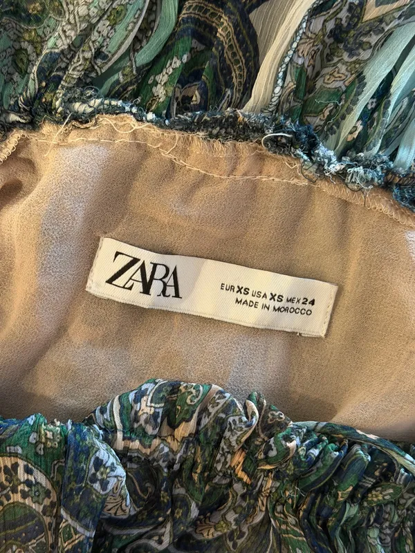 ZARA Floral Maxi Dress - Image 7