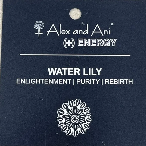 Alex and Ani Water Lily Charm Bracelet - NWT - Image 4