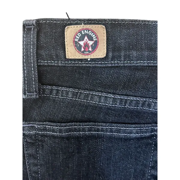Red Engine Flared Jeans Women's Size 27x32 Dark Wash Jeans Made in USA NWT - Image 5
