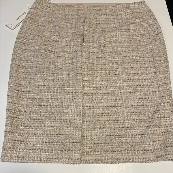 NWT Calvin Klein Women’s Tweed Suit Skirt - Image 4