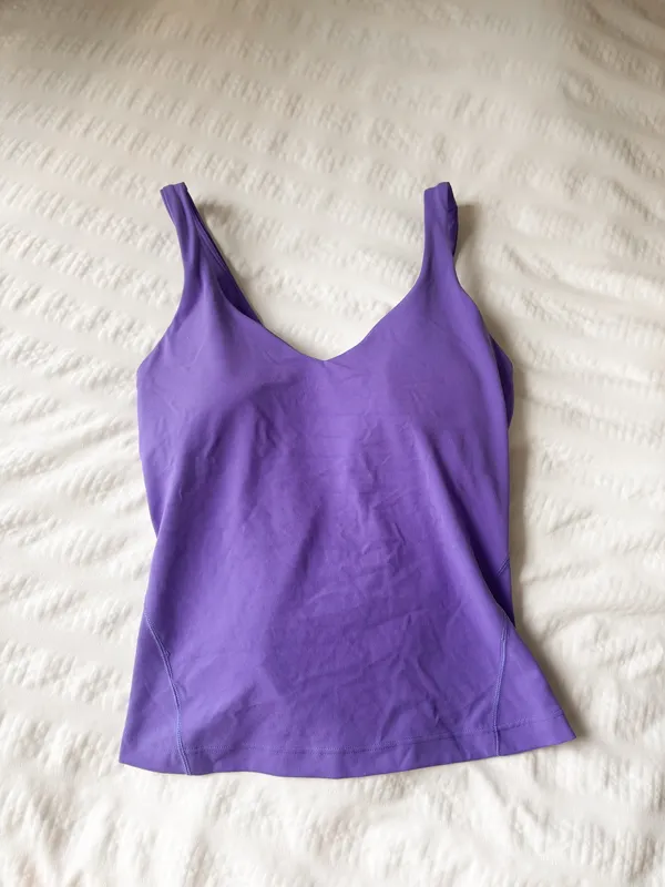 Lululemon Waist Length Align Tank - Charged Indigo - Image 2