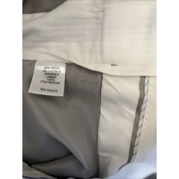 Banana Republic Jackson Fit Trouser Womens 10 Brown Wool Stretch Pants Size 10 - Image 5