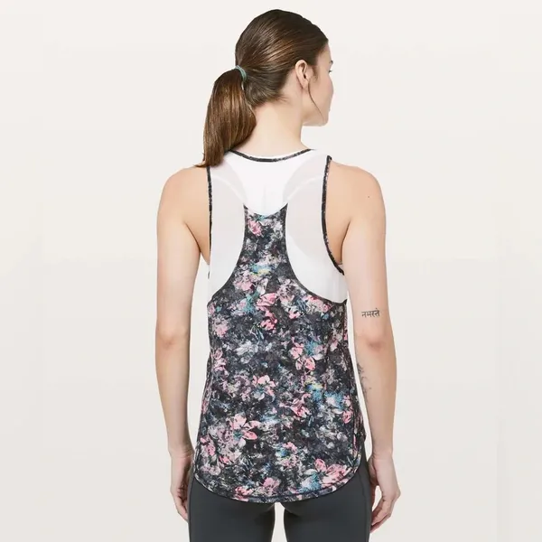 Lululemon Sculpt Tank II Dappled Daze Multi Mesh Tank Top Size 2 - Image 2