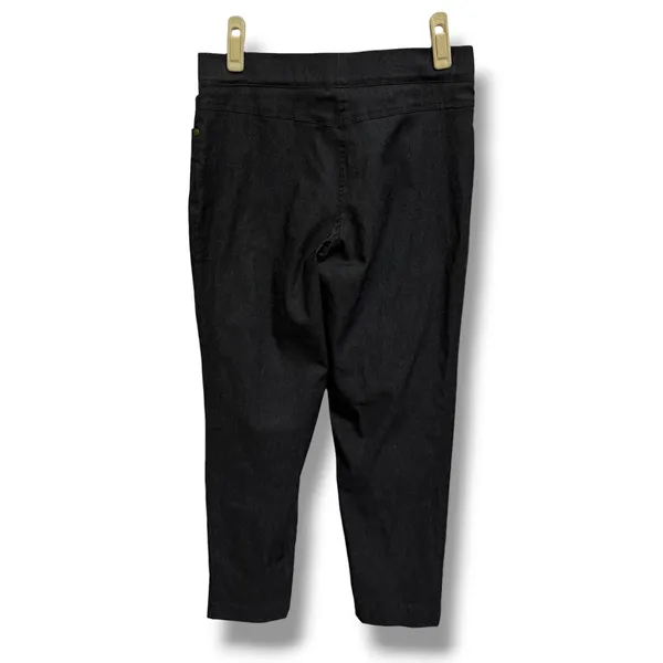 89th‎ & Madison Womens Dark Charcoal Pull On Tapered Stretch Pants Size S - Image 3