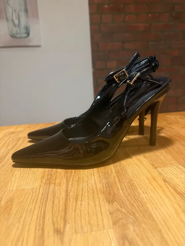 Shoedazzle Pointed toe black heels - Image 2
