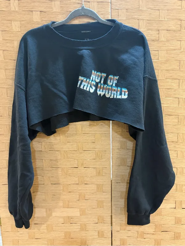 Boys Lie Not of This World Cropped Sweatshirt ASO Kelsea Siesta Key OS - Image 3