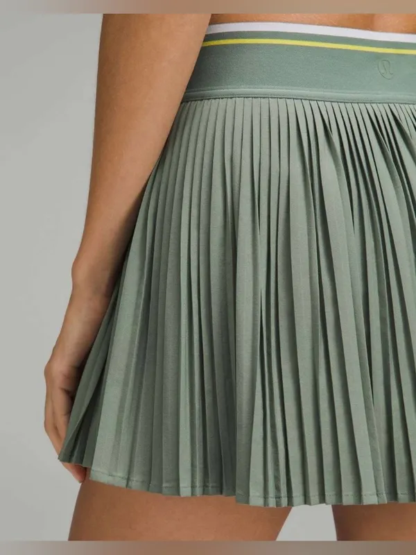 Lululemon Varsity High-Rise Pleated Tennis Skirt * Tipping Stripe - Image 3