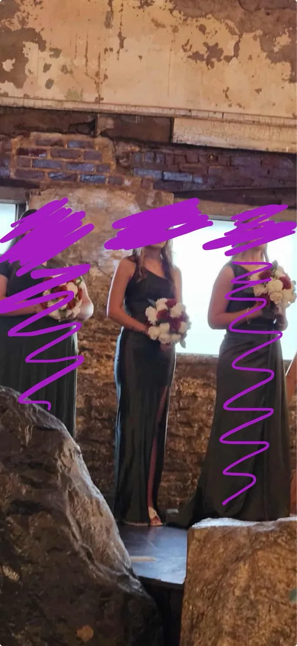 David's Bridal Bridesmaid Dress - Image 12