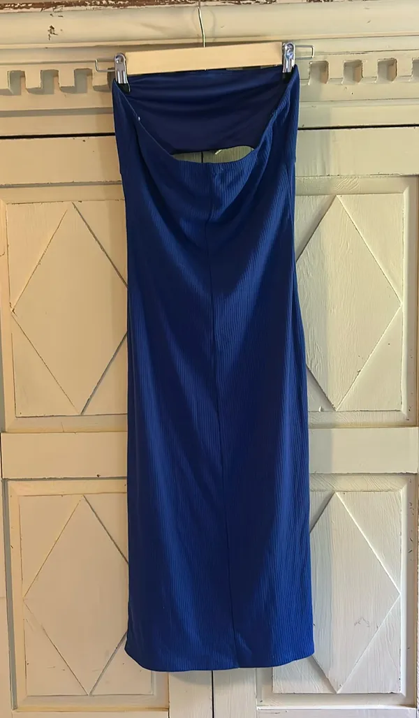 Rolla Coster Strapless ribbed maxi dress with cutout - Image 2