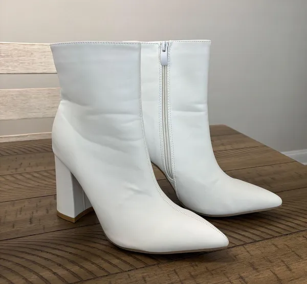 SHEIN Leather Booties - Image 2