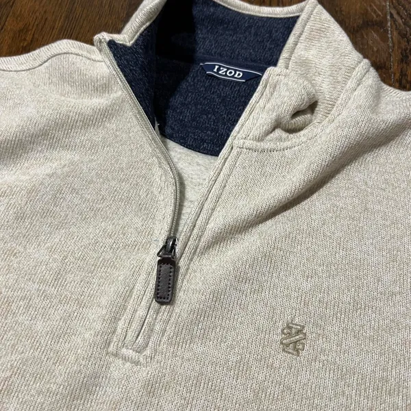 IZOD Fleece Quarter Zip - Image 3